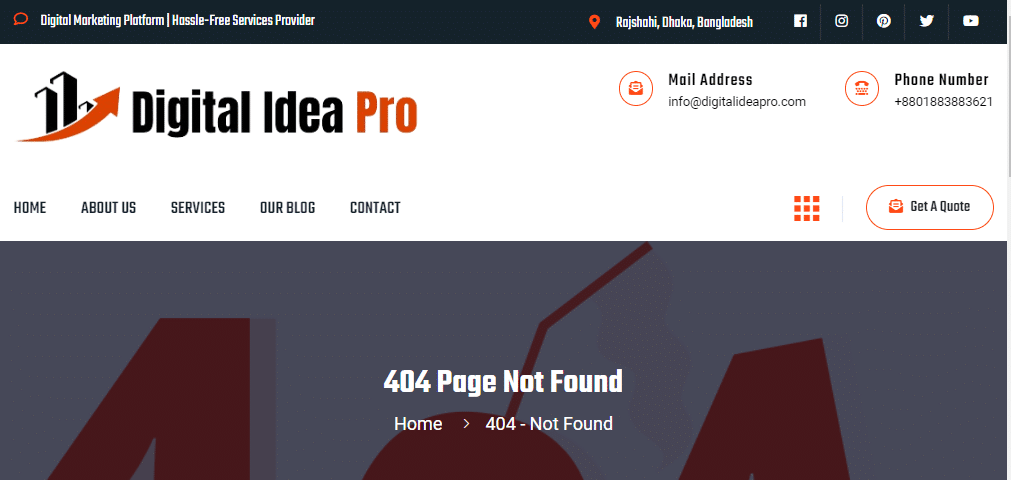 404 Error Fix | 301 Redirect | What is a Broken Link? | Digital Idea Pro