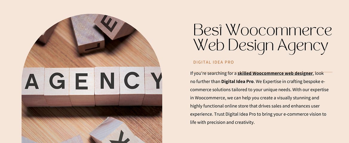 WordPress Woocommerce Web Designer | WordPress Woocommerce Web Design Agency | Digital Idea Pro | Mister Masum Rana